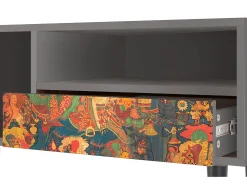 Móvel De Tv| Mueble de TV - 115х59х48 cm - T3 - God by Vaisravana , Cinza Cinzento