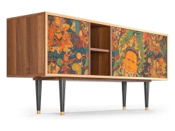 Móvel De Tv* Mueble de TV - 150х69х41 cm - T5 - God by Vaisravana , Nogueira Castanho