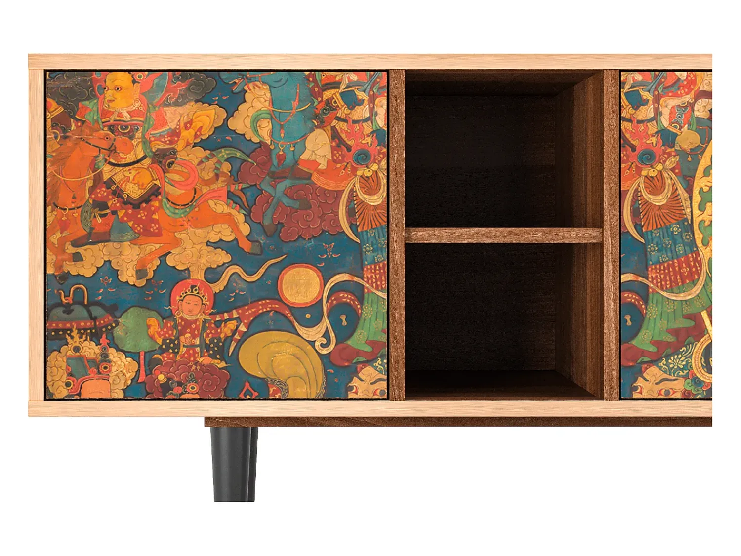 Móvel De Tv* Mueble de TV - 150х69х41 cm - T5 - God by Vaisravana , Nogueira Castanho