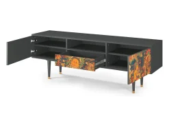 Móvel De Tv* Mueble de TV - 170х59х41 cm - T6 - God by Vaisravana , Antracite Cinza antracite