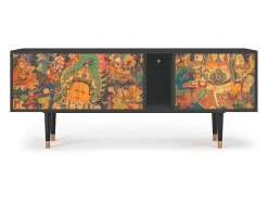 Móvel De Tv* Mueble de TV - 170х69х48 cm - T1 - God by Vaisravana , Antracite Cinza antracite