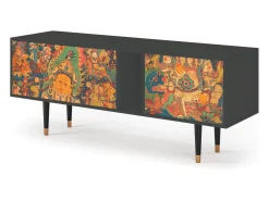 Móvel De Tv* Mueble de TV - 170х69х48 cm - T1 - God by Vaisravana , Antracite Cinza antracite