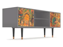 Mueble de TV - 170х69х48 cm - T2 - God by Vaisravana , Cinza^ Móvel De Tv