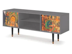 Mueble de TV - 170х69х48 cm - T2 - God by Vaisravana , Cinza^ Móvel De Tv