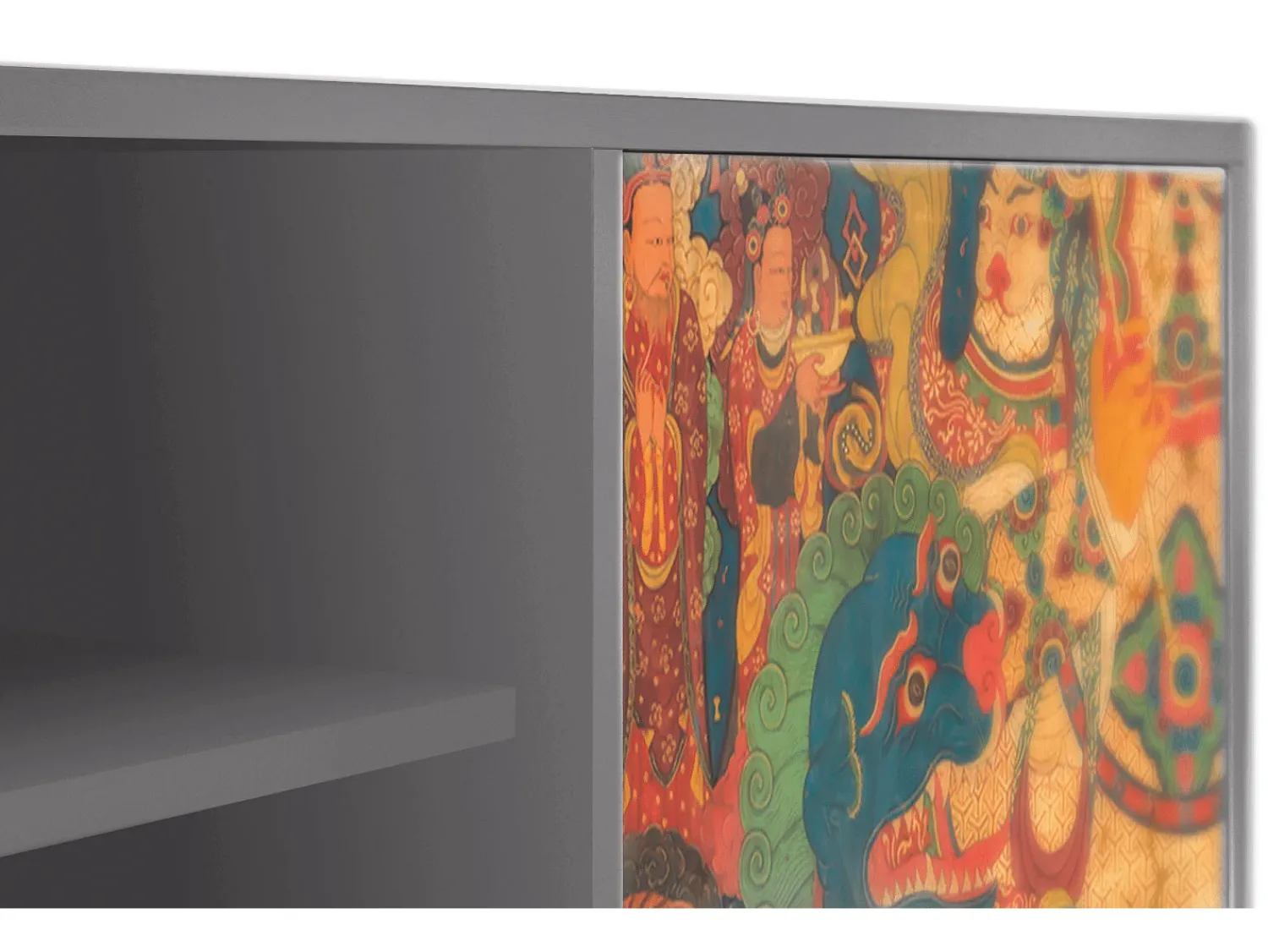 Mueble de TV - 170х69х48 cm - T2 - God by Vaisravana , Cinza^ Móvel De Tv