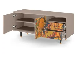 New Mueble de TV - 125х56х41 cm - T7 - God by Vaisravana , Latte Bege