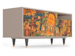 New Mueble de TV - 125х56х41 cm - T7 - God by Vaisravana , Latte Bege
