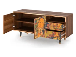 Móvel De Tv* Mueble de TV - 125х56х41 cm - T7 - God by Vaisravana , Nogueira Castanho