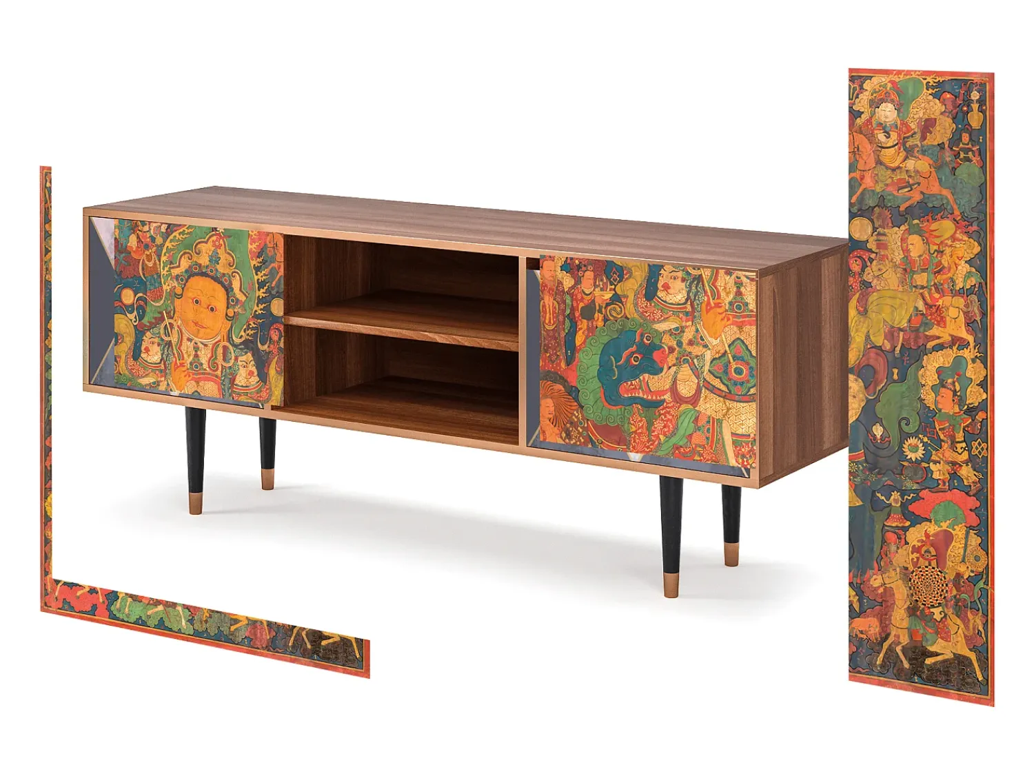 Best Mueble de TV - 170х69х48 cm - T2 - God by Vaisravana , Nogueira Castanho