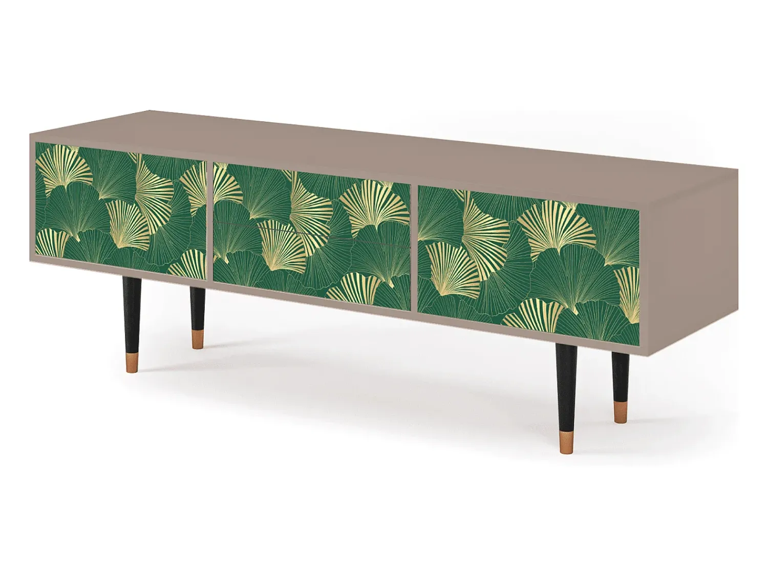 Mueble de TV - 170х59х48 cm - T4 - Gold Ginkgo, Latte^ Móvel De Tv