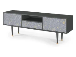 Mueble de TV - 170х59х41 cm - T6 - Golden Smoke, Antracite^ Móvel De Tv