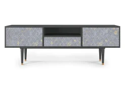 Mueble de TV - 170х59х41 cm - T6 - Golden Smoke, Antracite^ Móvel De Tv