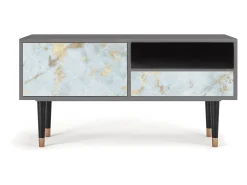Discount Mueble de TV - 115х59х48 cm - T3 - Golden Waves, Areia Bege