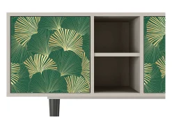 Mueble de TV - 150х69х41 cm - T5 - Gold Ginkgo, Areia^ Móvel De Tv