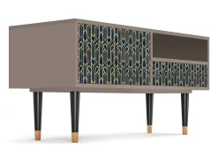 Outlet Mueble de TV - 115х59х48 cm - T3 - Golden Empire, Latte Bege