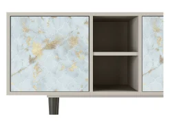 Mueble de TV - 150х69х41 cm - T5 - Golden Waves, Areia^ Móvel De Tv