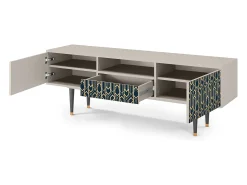 Mueble de TV - 170х59х41 cm - T6 - Golden Empire, Areia^ Móvel De Tv