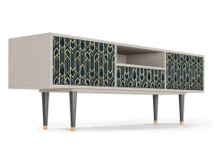 Mueble de TV - 170х59х41 cm - T6 - Golden Empire, Areia^ Móvel De Tv