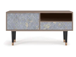 Móvel De Tv* Mueble de TV - 115х59х48 cm - T3 - Golden Smoke, Latte Bege
