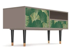 Mueble de TV - 115х59х48 cm - T3 - Gold Ginkgo, Latte^ Móvel De Tv