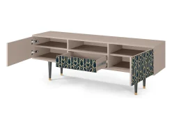 Best Mueble de TV - 170х59х41 cm - T6 - Golden Empire, Latte Bege