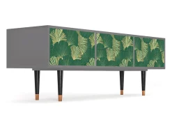 Discount Mueble de TV - 170х59х48 cm - T4 - Gold Ginkgo, Cinza Cinzento