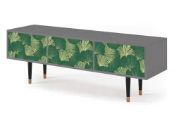 Discount Mueble de TV - 170х59х48 cm - T4 - Gold Ginkgo, Cinza Cinzento