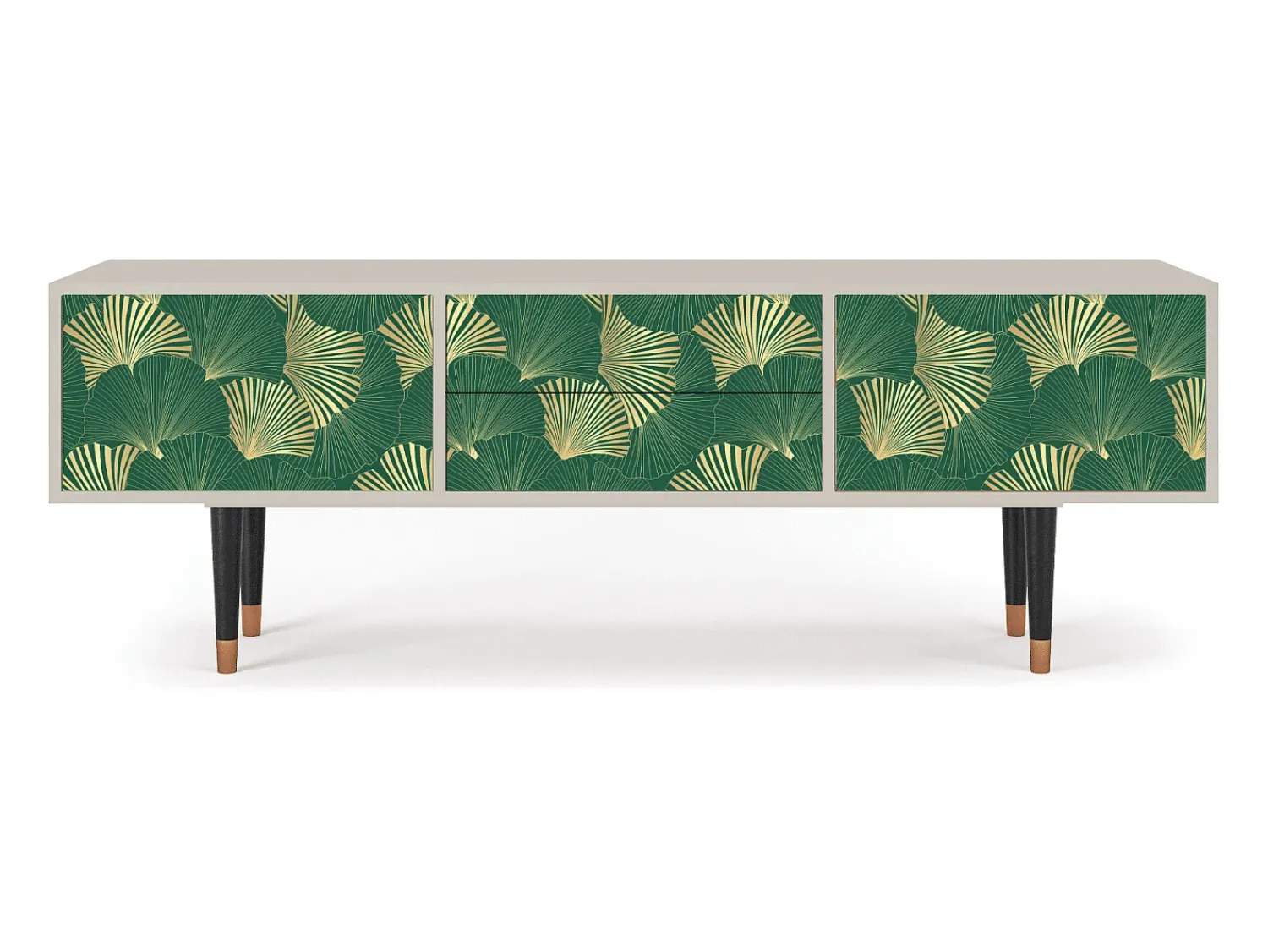 Mueble de TV - 170х59х48 cm - T4 - Gold Ginkgo, Areia^ Móvel De Tv