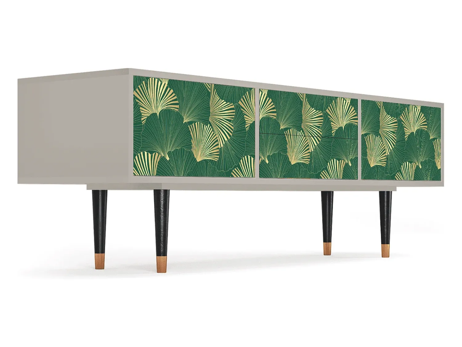 Mueble de TV - 170х59х48 cm - T4 - Gold Ginkgo, Areia^ Móvel De Tv