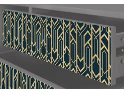 Mueble de TV - 170х59х48 cm - T4 - Golden Empire, Cinza^ Móvel De Tv