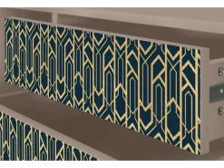 Móvel De Tv| Mueble de TV - 170х59х48 cm - T4 - Golden Empire, Latte Bege