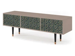 Móvel De Tv| Mueble de TV - 170х59х48 cm - T4 - Golden Empire, Latte Bege