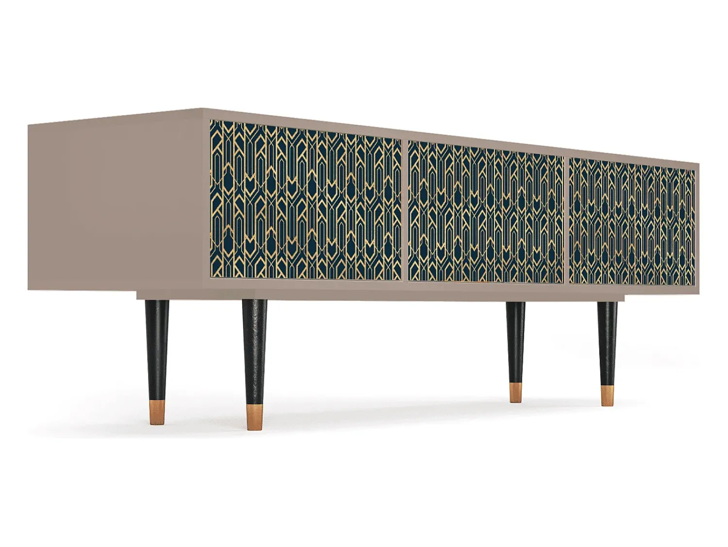 Móvel De Tv| Mueble de TV - 170х59х48 cm - T4 - Golden Empire, Latte Bege
