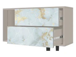 Discount Mueble de TV - 170х69х48 cm - T1 - Golden Waves, Areia Bege