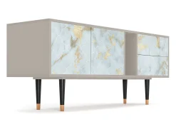 Discount Mueble de TV - 170х69х48 cm - T1 - Golden Waves, Areia Bege