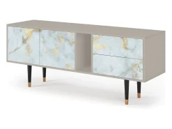 Discount Mueble de TV - 170х69х48 cm - T1 - Golden Waves, Areia Bege