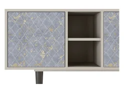 Best Mueble de TV - 150х69х41 cm - T5 - Golden Smoke, Areia Bege