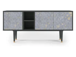 Mueble de TV - 150х69х41 cm - T5 - Golden Smoke, Antracite^ Móvel De Tv