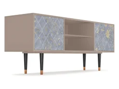 Outlet Mueble de TV - 170х69х48 cm - T2 - Golden Smoke, Latte Bege
