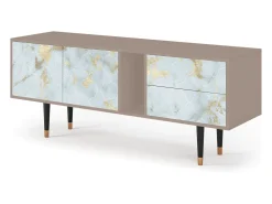 Hot Mueble de TV - 170х69х48 cm - T1 - Golden Waves, Latte Bege