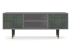 Outlet Mueble de TV - 170х69х48 cm - T2 - Golden Empire, Cinza Cinzento