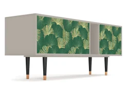 Móvel De Tv| Mueble de TV - 170х69х48 cm - T1 - Gold Ginkgo, Areia Bege