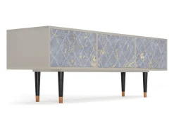 Móvel De Tv| Mueble de TV - 170х59х48 cm - T4 - Golden Smoke, Areia Bege