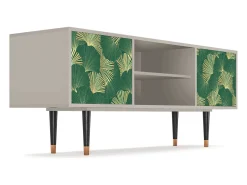 Mueble de TV - 170х69х48 cm - T2 - Gold Ginkgo, Areia^ Móvel De Tv