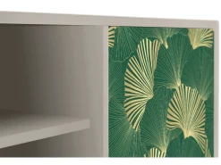 Mueble de TV - 170х69х48 cm - T2 - Gold Ginkgo, Areia^ Móvel De Tv