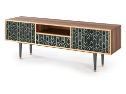 Clearance Mueble de TV - 170х59х41 cm - T6 - Golden Empire, Nogueira Castanho