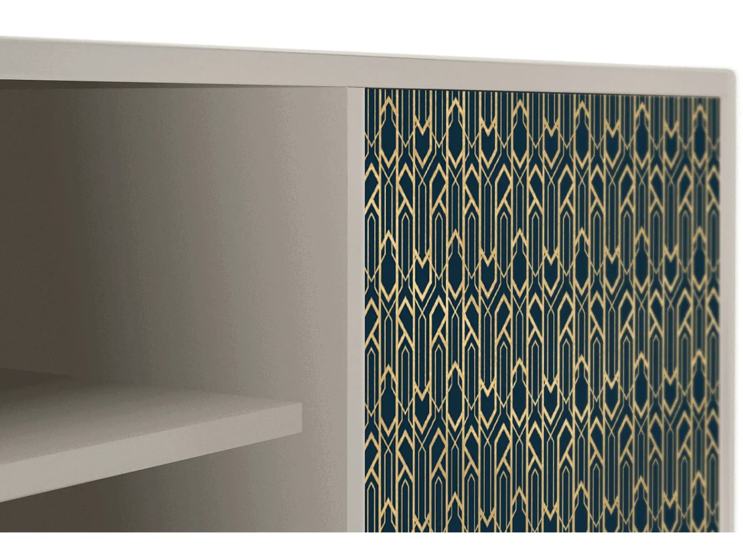 Online Mueble de TV - 170х69х48 cm - T2 - Golden Empire, Areia Bege