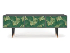 Best Mueble de TV - 170х59х48 cm - T4 - Gold Ginkgo, Antracite Cinza antracite