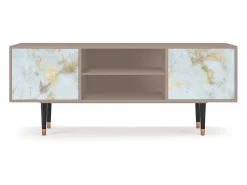 Online Mueble de TV - 170х69х48 cm - T2 - Golden Waves, Latte Bege