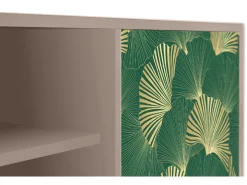 Móvel De Tv* Mueble de TV - 170х69х48 cm - T2 - Gold Ginkgo, Latte Bege